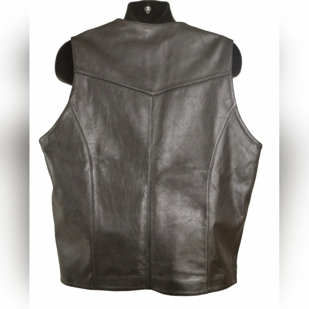 Cripple Creek Leather Vest - Picture 3 of 6